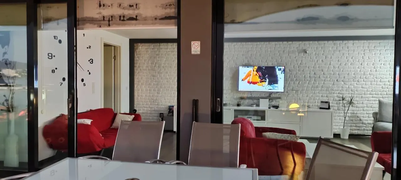Waterfront Glass Flat Kusadası Apartment